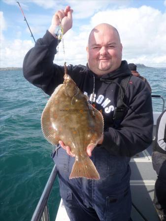 3 lb 6 oz Plaice by Byron Jones