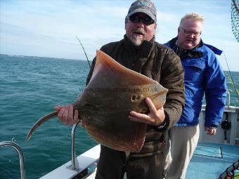10 lb 2 oz Small-Eyed Ray by Jamie Burns