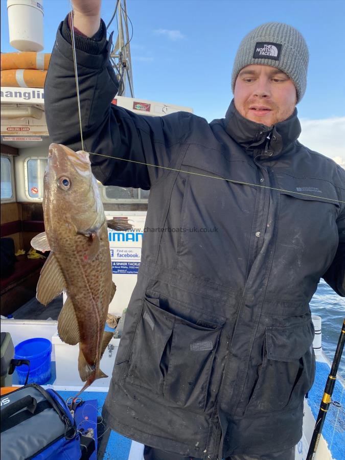 4 lb Cod by Will Kelsey.