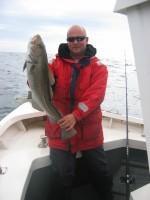 11 lb Cod by Steve Hoyle from Scarborough.