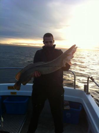 18 lb 4 oz Ling by Unknown