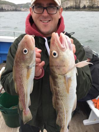 4 lb 8 oz Cod by andy from oldham 8th may 2015