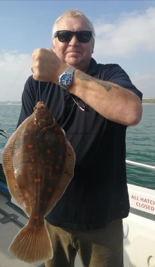 2 lb 1 oz Plaice by Grant