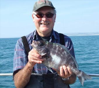 3 lb 8 oz Black Sea Bream by Trevor Lockyer