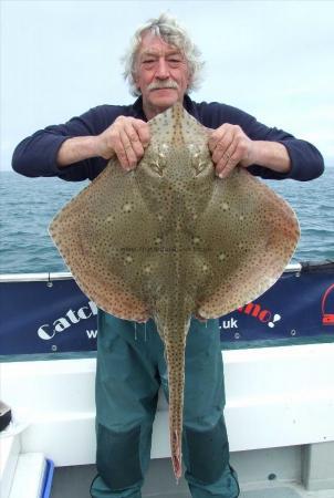 14 lb 8 oz Blonde Ray by Lenny Skilton