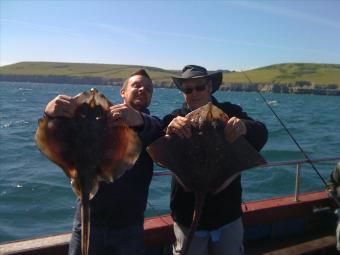 11 lb 8 oz Thornback Ray by Mike Routledge and James.....