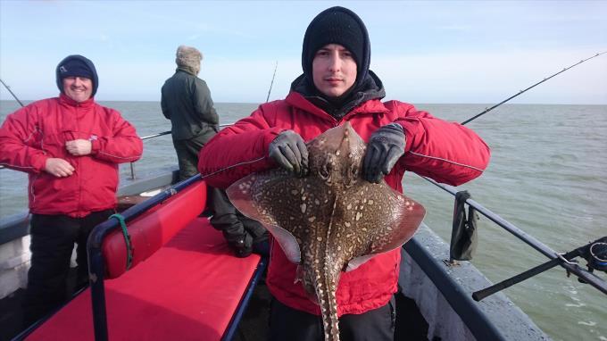6 lb 7 oz Thornback Ray by Kev from London