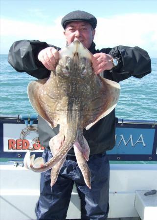 12 lb 10 oz Undulate Ray by John Wensley