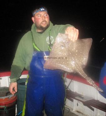 4 lb 10 oz Thornback Ray by Tim Smith Gosling