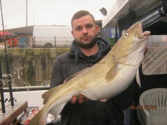 14 lb 8 oz Cod by Keiran Heap