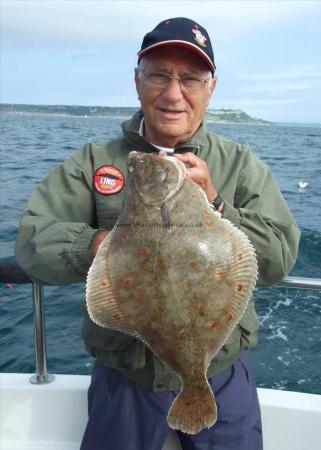 4 lb 10 oz Plaice by Alf Honour