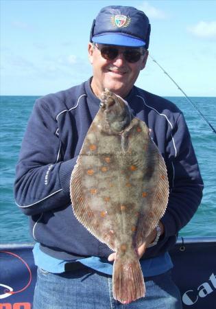 4 lb 4 oz Plaice by John France