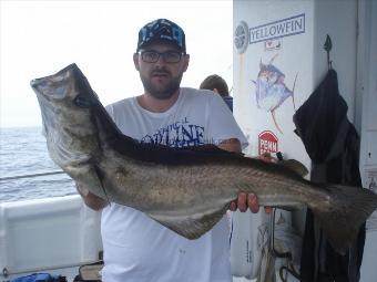 15 lb 6 oz Pollock by Tudor Manea