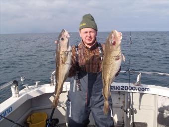 4 lb 15 oz Cod by Artur Karbarz.