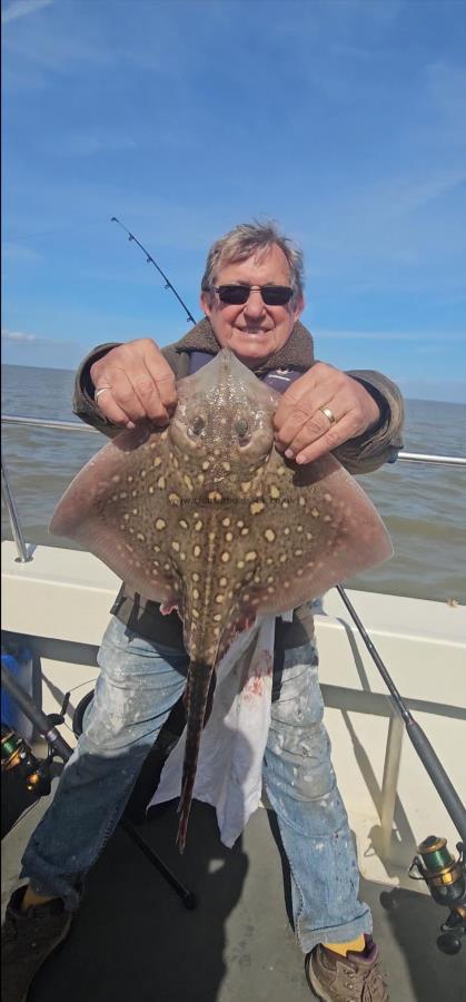 4 lb 4 oz Thornback Ray by Barry