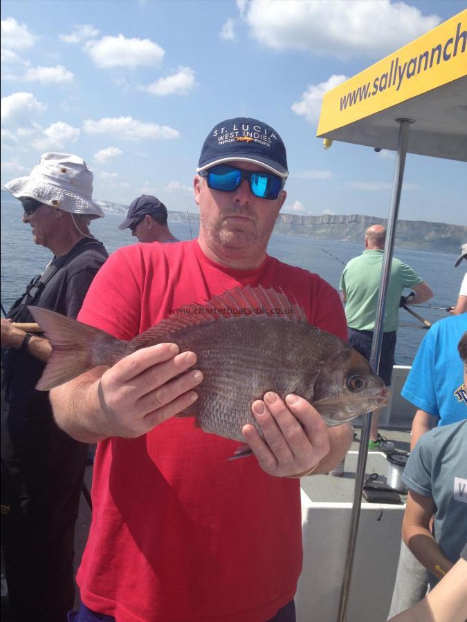 3 lb 8 oz Black Sea Bream by Alan