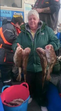 5 lb 2 oz Cod by Lesley Smith