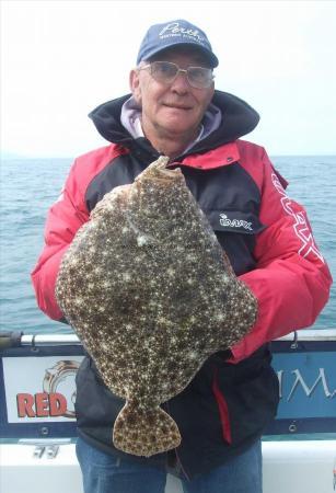 4 lb 9 oz Turbot by Dodgey David Barton