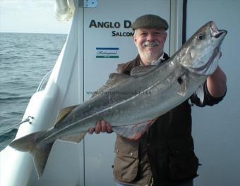 17 lb 8 oz Coalfish (Coley/Saithe) by Simon Putt