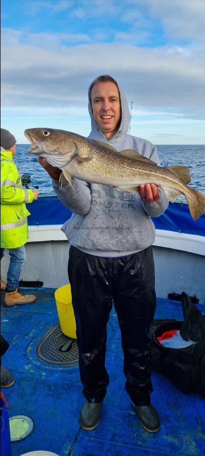 8 lb Cod by Ian Dixon