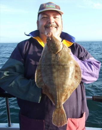 4 lb 3 oz Plaice by Russell Salmon