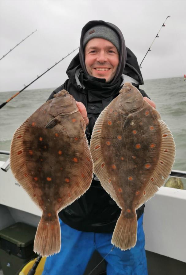 2 lb 8 oz Plaice by Cisco