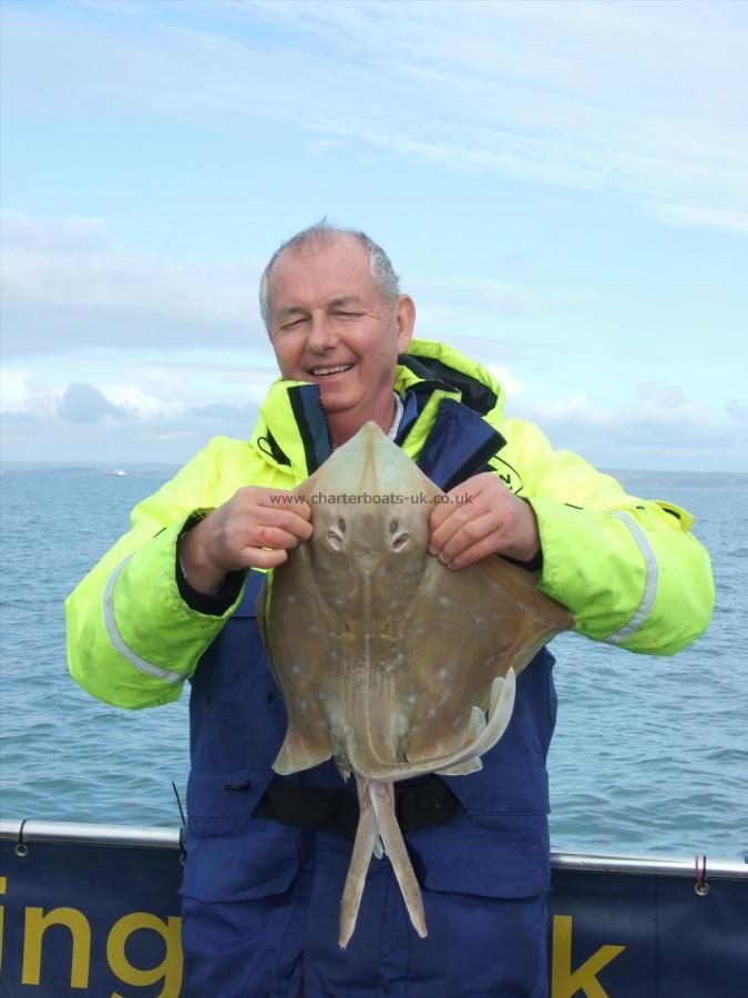 6 lb 8 oz Small-Eyed Ray by David Metcalf