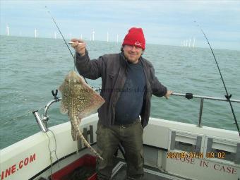 5 lb 5 oz Starry Skate by roger berry