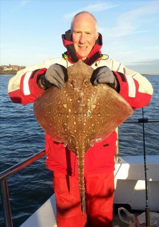 7 lb 9 oz Thornback Ray by Peter Jones