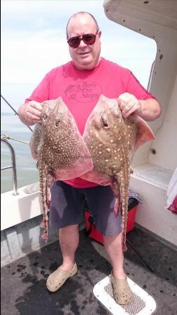 8 lb Thornback Ray by Bob Marshall