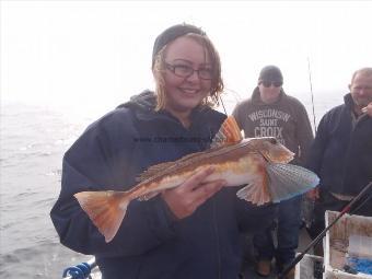 3 lb 8 oz Tub Gurnard by Ellie Yates from Boldork London.