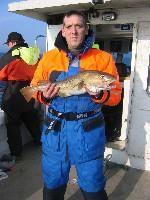 4 lb 5 oz Cod by Dave Goude from Bedale North Yorkshire.