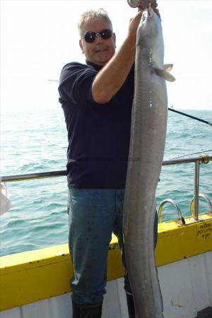 55 lb Conger Eel by pats other mate