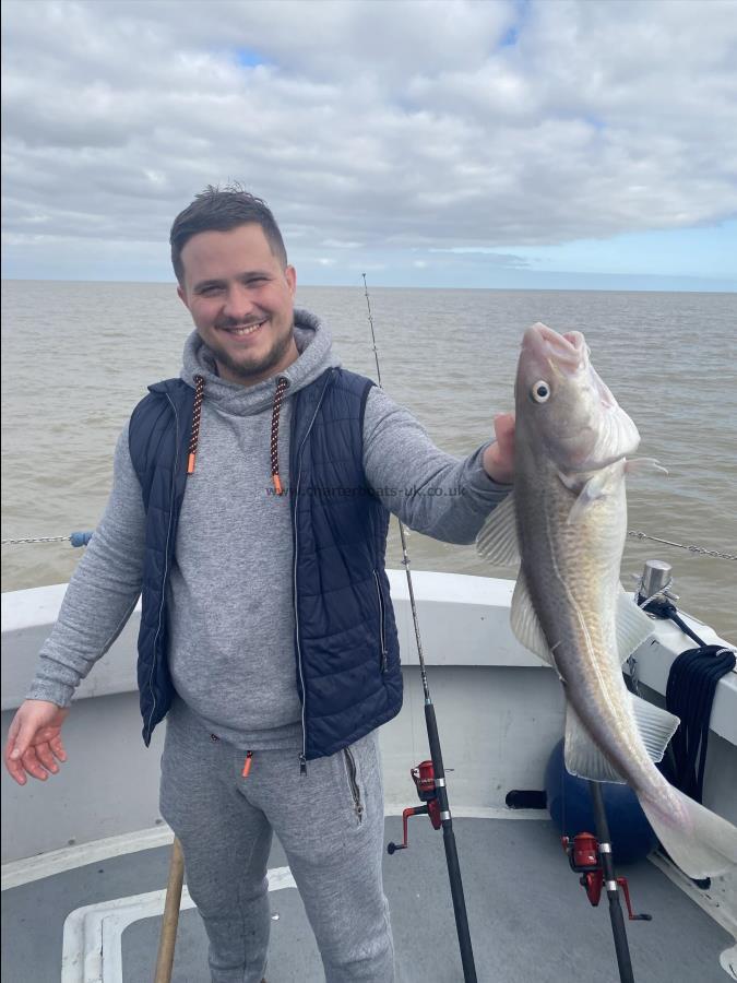 3 lb 9 oz Cod by George