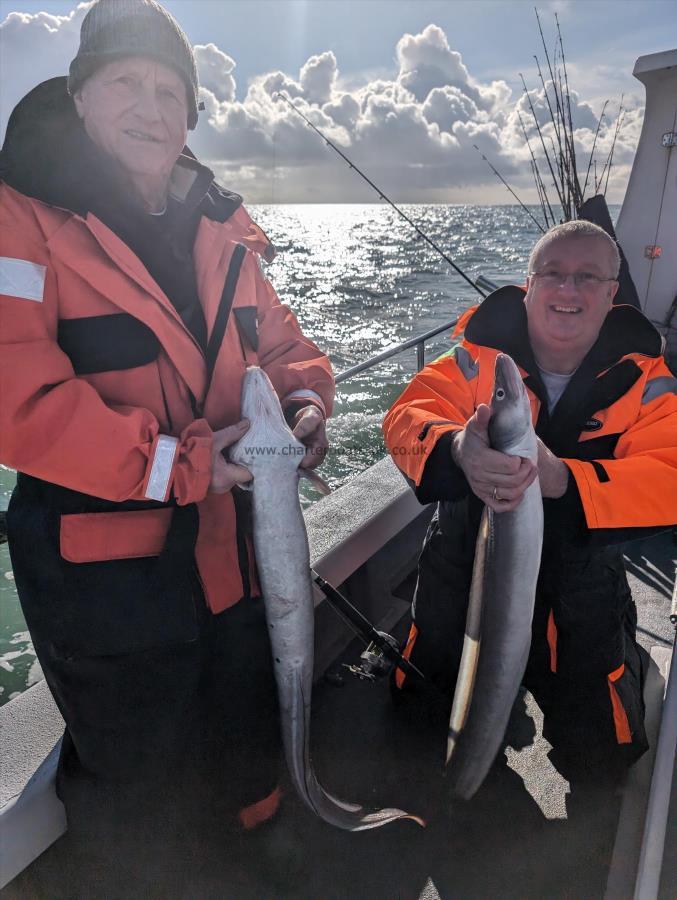 8 lb Conger Eel by Farther and son