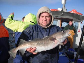 4 lb 8 oz Cod by Steve Fenwick from Whitby