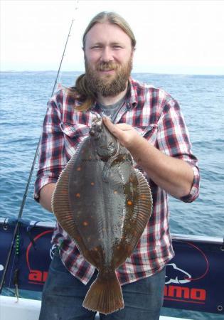 4 lb 8 oz Plaice by Chris Macleod