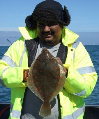 1 lb 8 oz Plaice by Ravie Mandair