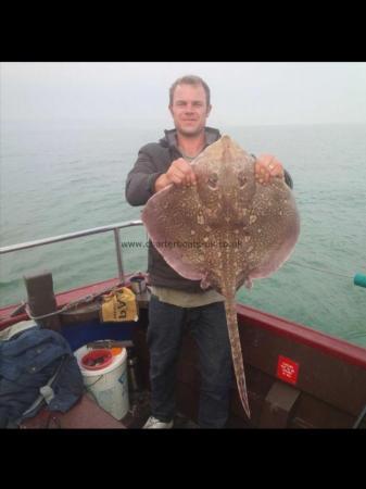 15 lb Thornback Ray by Tom Whitcher