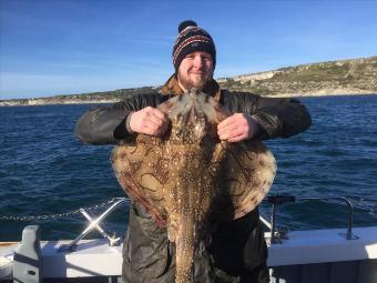 16 lb 4 oz Undulate Ray by Dave
