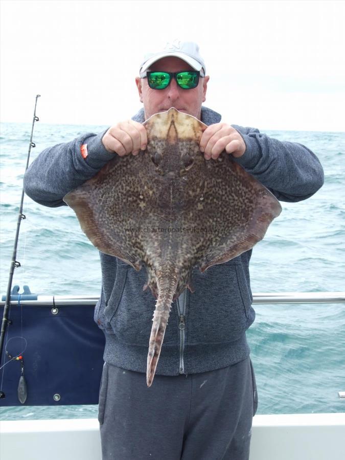 10 lb Thornback Ray by Martin Poppy