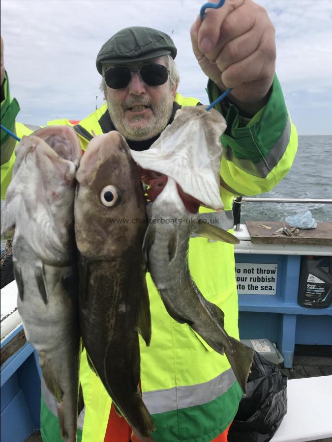 5 lb Cod by Bernie cod catching again 4 th june