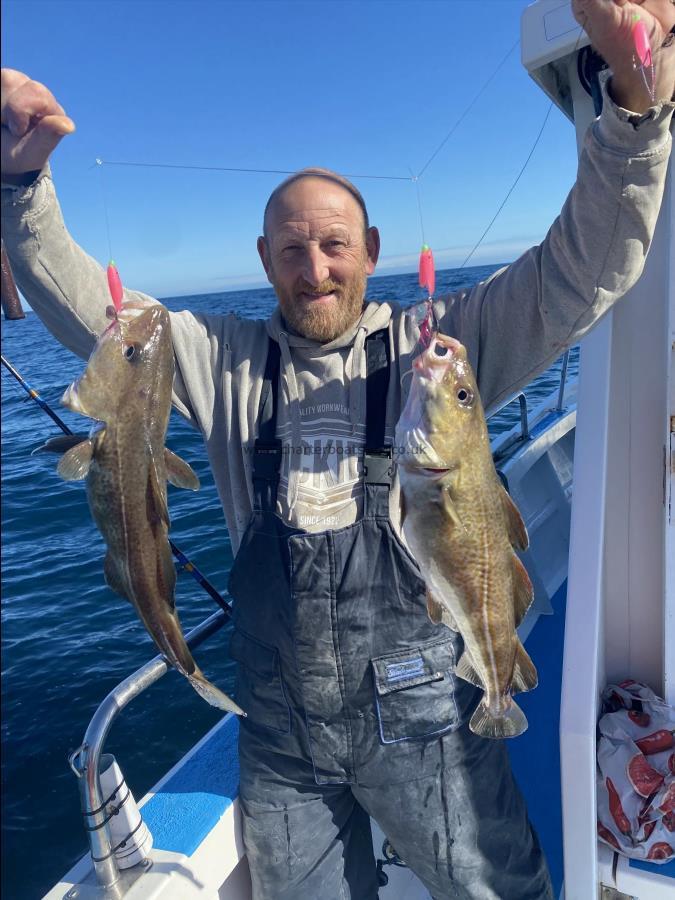 3 lb 10 oz Cod by Rob Moore.