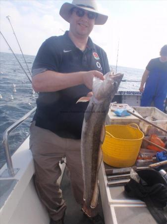 9 lb Ling by Mark Wiles from horley Lancs.