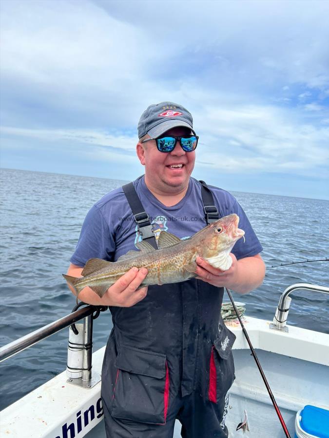 3 lb 6 oz Cod by Richard.