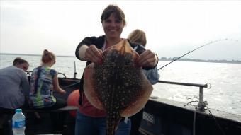 7 lb Thornback Ray by Lucy