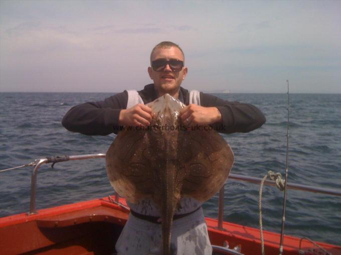 12 lb Undulate Ray by Scott Wareham from Poole.....