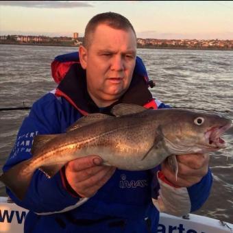 2 lb 8 oz Cod by Bruce Hough