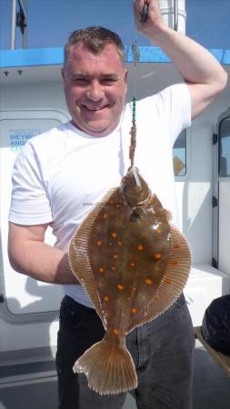 2 lb 8 oz Plaice by Bill White