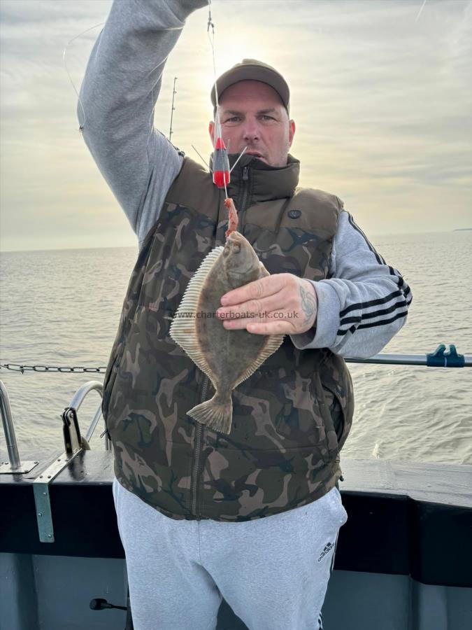 1 lb 10 oz Flounder by Gary